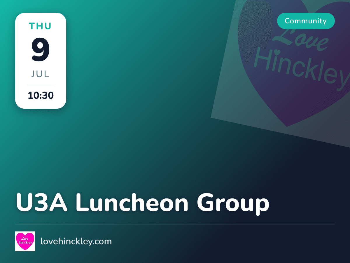 U3A Luncheon Group
