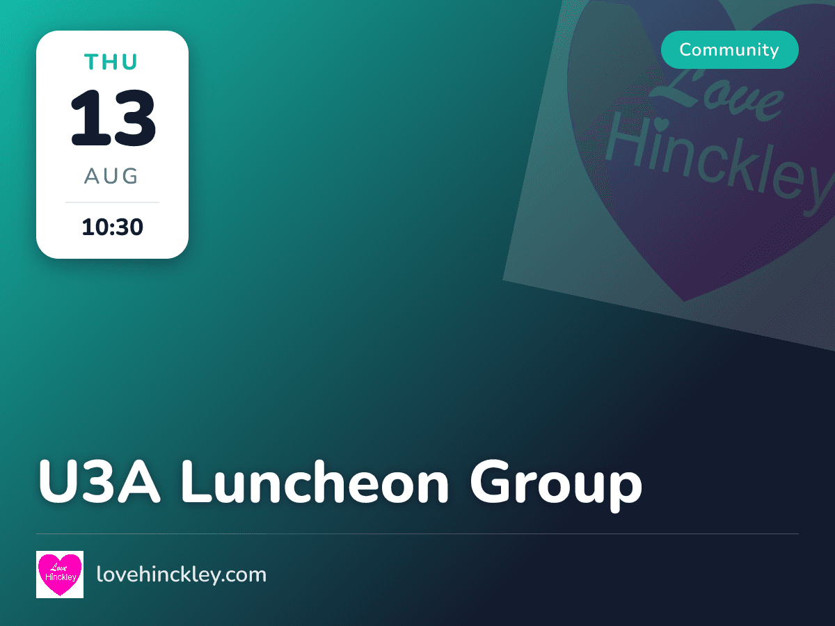 U3A Luncheon Group