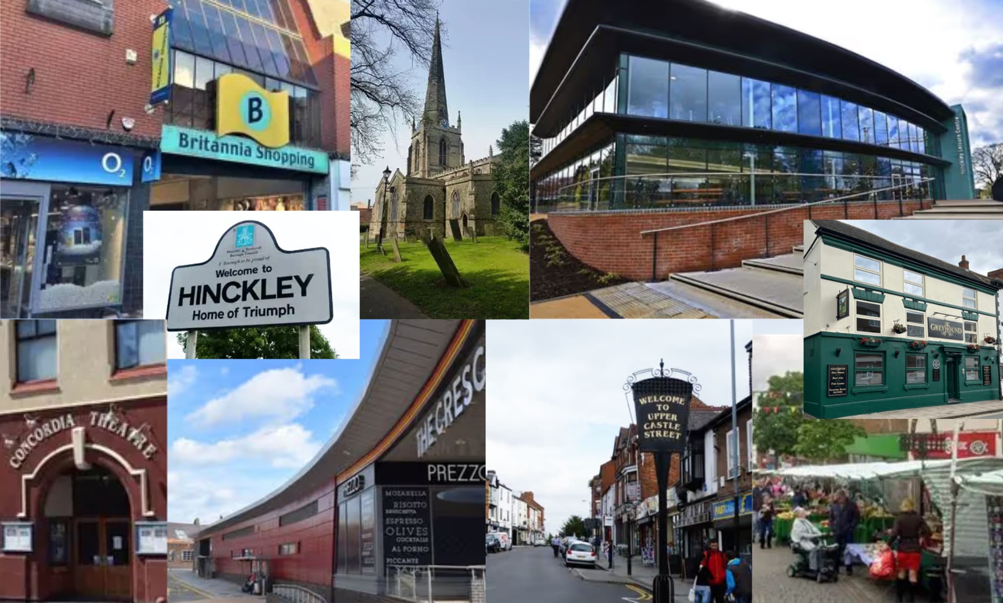 Hinckley town centre